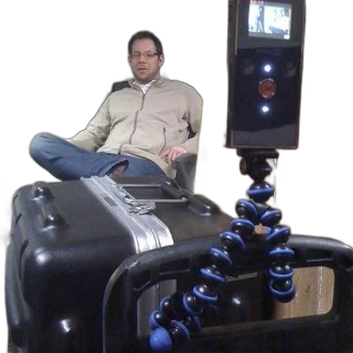 robot, furniture, staff, creature transparent PNG cut-out