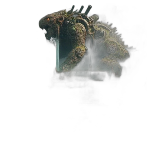dragon, creature, animal, mask transparent PNG cut-out