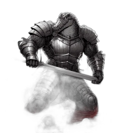 robot, sword, weapon, dragon transparent PNG cut-out