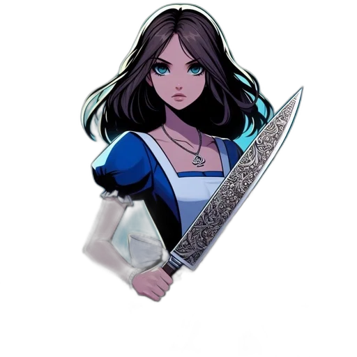 sword, staff, weapon, fantasy art transparent PNG cut-out
