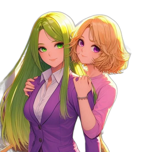 staff, dress, anime, pixel art transparent PNG cut-out