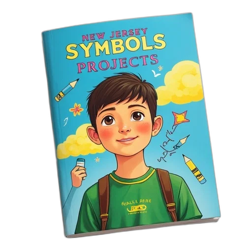 book, cover, features, colorful transparent PNG cut-out