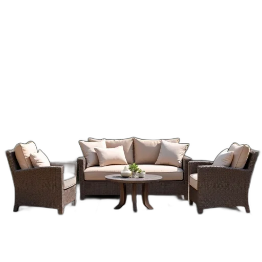 furniture, 3d render, photorealistic, concept art transparent PNG cut-out