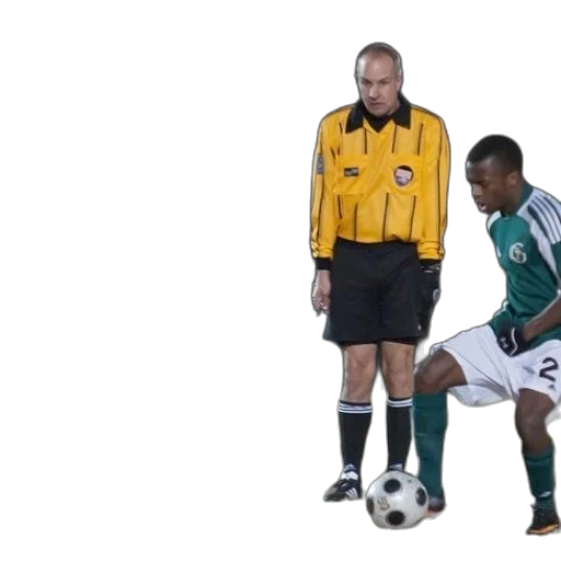 staff, soccer, player, white transparent PNG cut-out