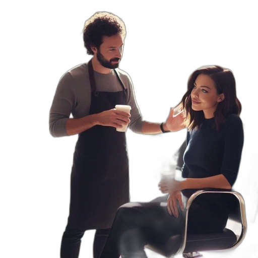 hair, staff, fire, outer space transparent PNG cut-out