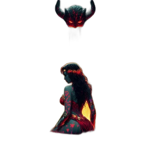 mask, creature, dragon, crown transparent PNG cut-out