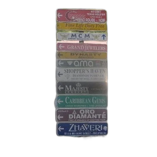jewelry, pastel, signpost, various transparent PNG cut-out