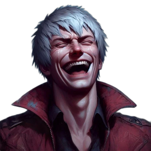 face, jacket, concept art, photorealistic transparent PNG cut-out