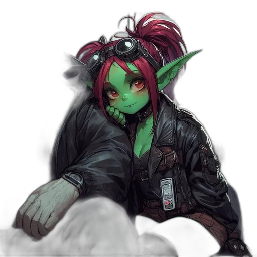 jacket, staff, creature, concept art transparent PNG cut-out