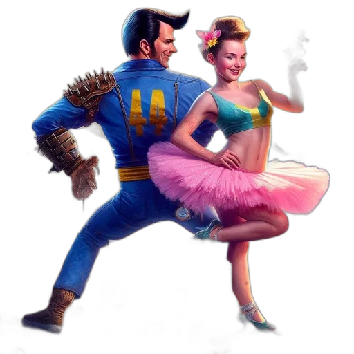 dress, robot, concept art, comic book art transparent PNG cut-out