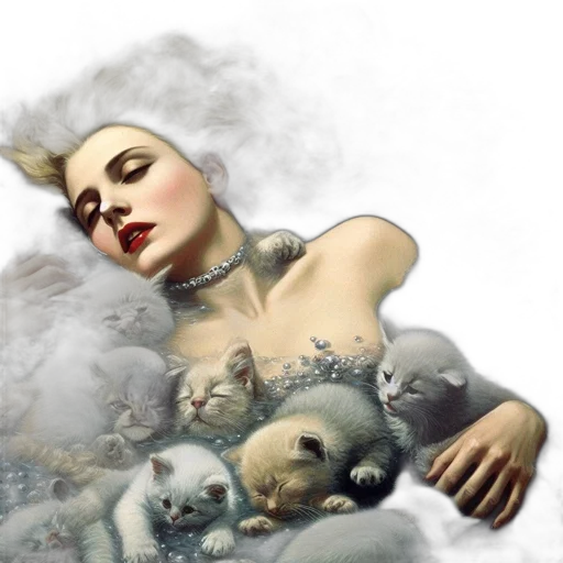 photorealistic, fantasy art, concept art, oil painting transparent PNG cut-out