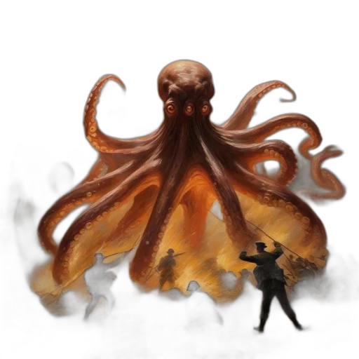 creature, hair, animal, staff transparent PNG cut-out