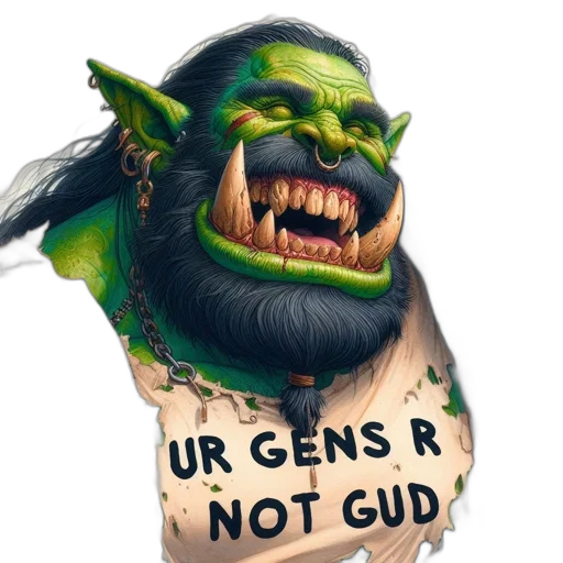 creature, staff, face, concept art transparent PNG cut-out