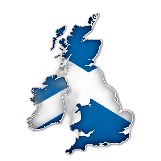 united, kingdom, scotland, flag transparent PNG cut-out