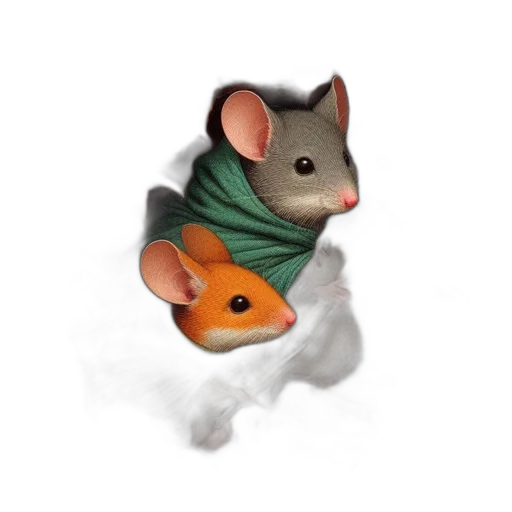 animal, jacket, concept art, 3d render transparent PNG cut-out