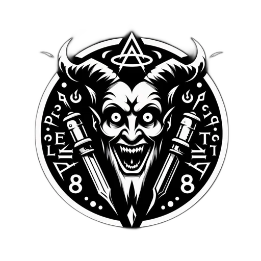 mask, staff, crown, face transparent PNG cut-out