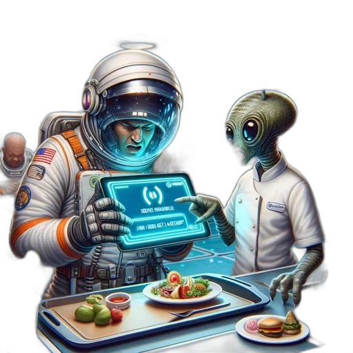 robot, food, creature, concept art transparent PNG cut-out