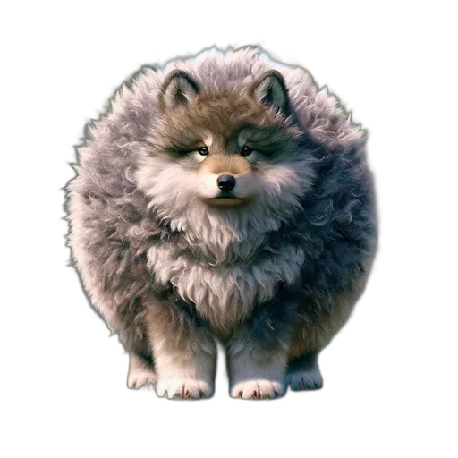 animal, creature, jacket, staff transparent PNG cut-out