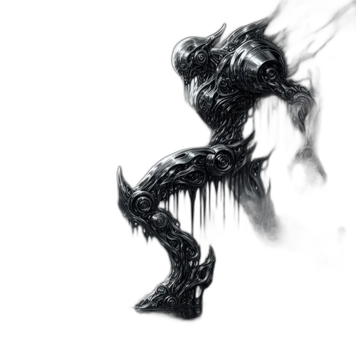 robot, dragon, creature, weapon transparent PNG cut-out