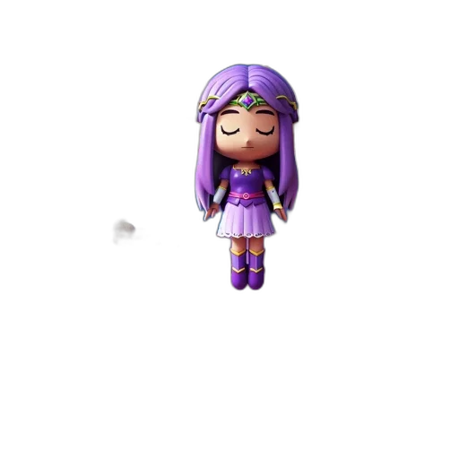 dress, creature, hat, staff transparent PNG cut-out