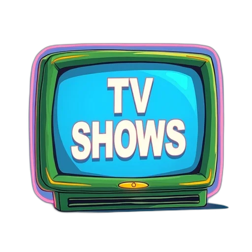 stylized, illustration, television, screen transparent PNG cut-out
