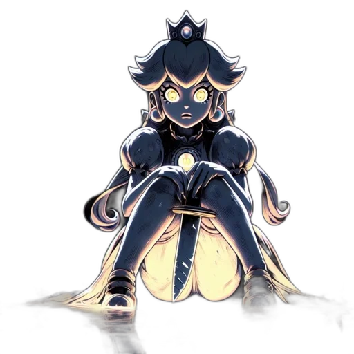 crown, mask, staff, weapon transparent PNG cut-out
