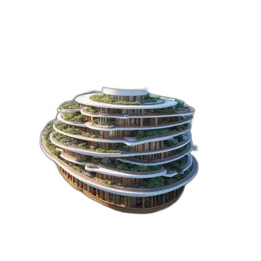 building, hat, crown, tree transparent PNG cut-out