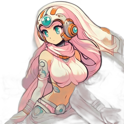 robot, dress, mask, jewelry transparent PNG cut-out