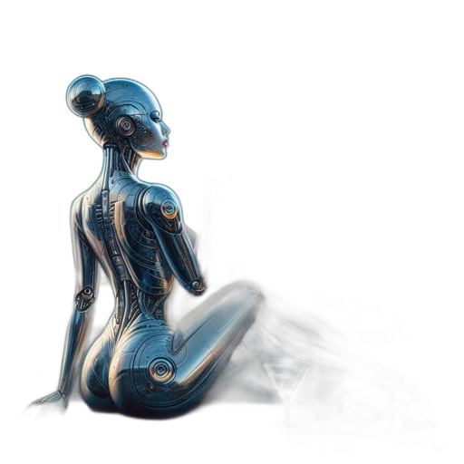 robot, dress, creature, jewelry transparent PNG cut-out