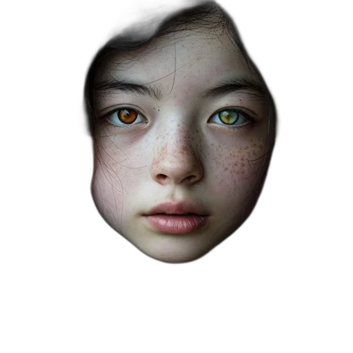 face, mask, creature, robot transparent PNG cut-out