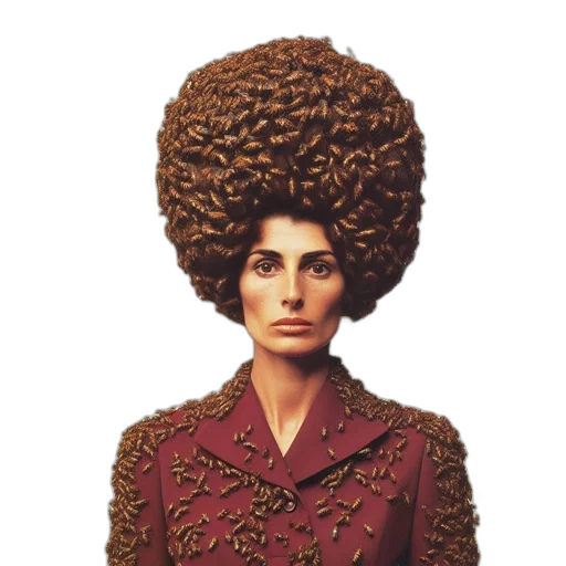 hair, hat, crown, face transparent PNG cut-out