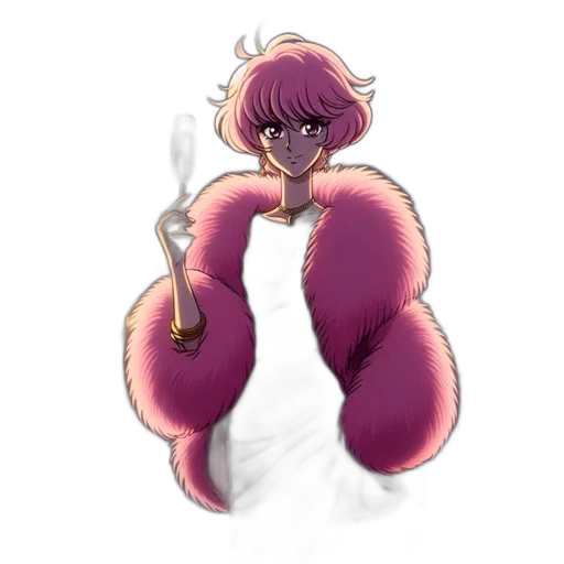 hair, creature, staff, concept art transparent PNG cut-out