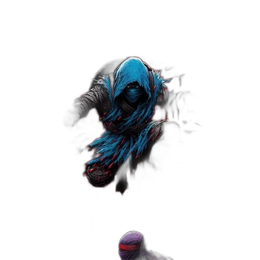 mask, creature, weapon, sword transparent PNG cut-out
