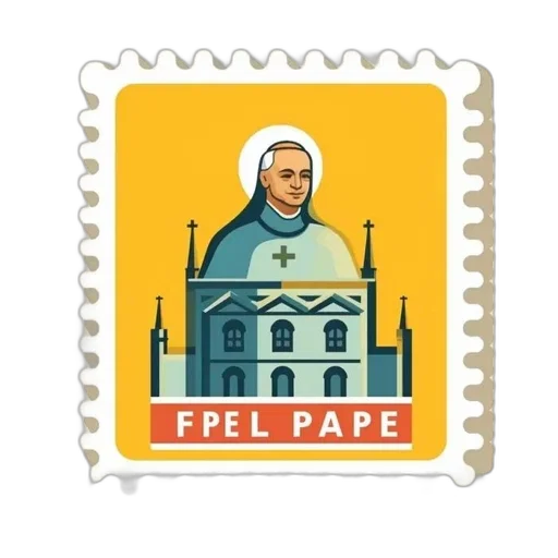 postage, stamp, features, portrait transparent PNG cut-out