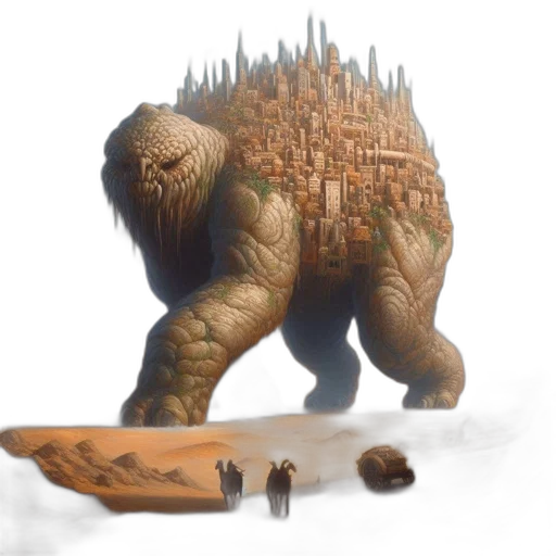 creature, animal, concept art, fantasy art transparent PNG cut-out
