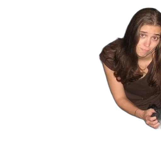 hair, face, creature, weapon transparent PNG cut-out