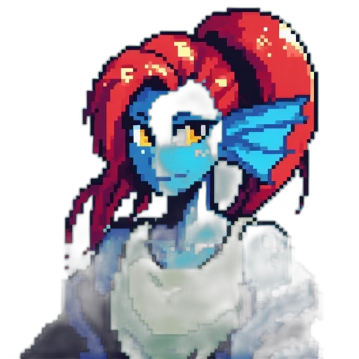 staff, dragon, creature, pixel art transparent PNG cut-out