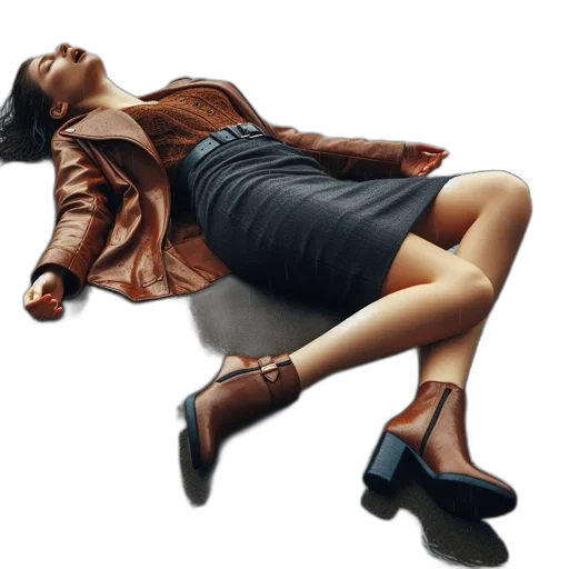 dress, shoes, jewelry, jacket transparent PNG cut-out