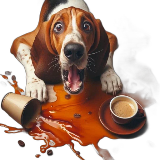 food, animal, photorealistic, oil painting transparent PNG cut-out