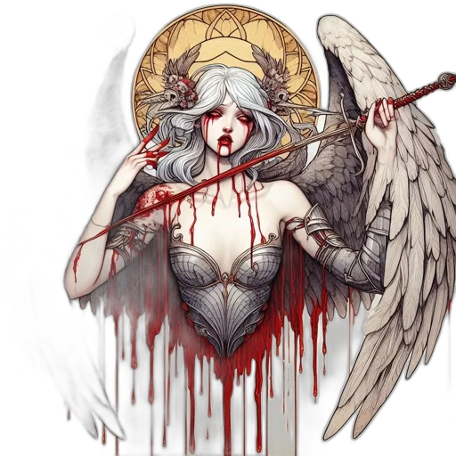fantasy art, pixel art, concept art, comic book art transparent PNG cut-out
