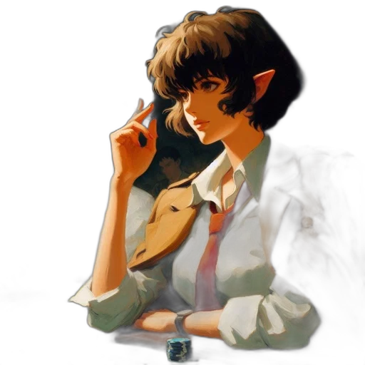 staff, mask, face, creature transparent PNG cut-out