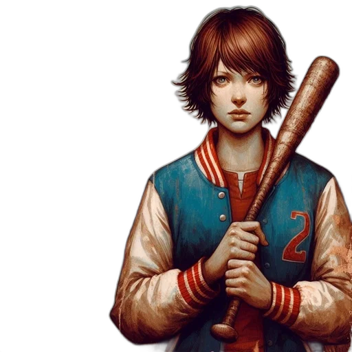 staff, sword, jacket, weapon transparent PNG cut-out