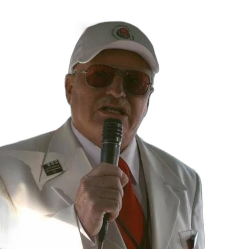 staff, older, man, white transparent PNG cut-out