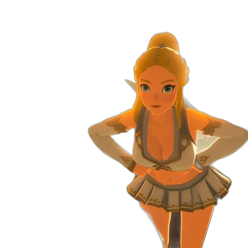 dress, 3d render, concept art, fantasy art transparent PNG cut-out