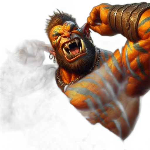fantasy art, concept art, photorealistic, 3d render transparent PNG cut-out