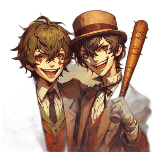 staff, hat, weapon, anime transparent PNG cut-out