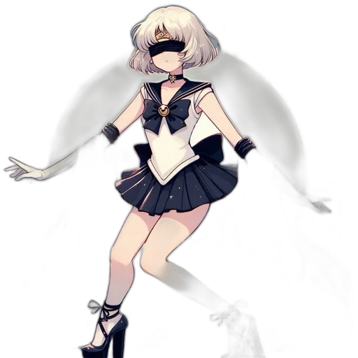 staff, weapon, dress, creature transparent PNG cut-out