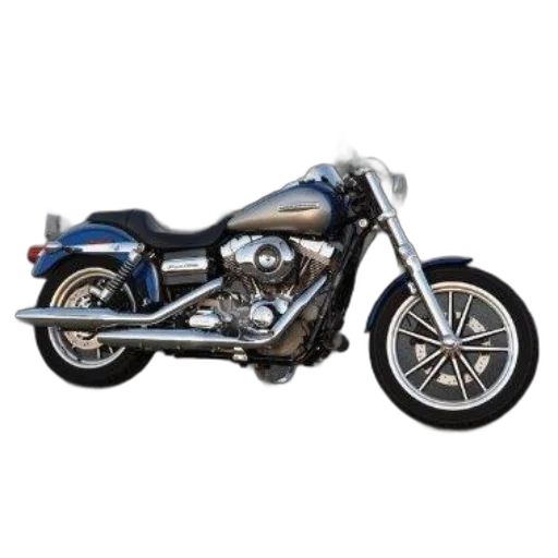 3d render, photorealistic, harley-davidson, fxd transparent PNG cut-out