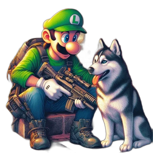 weapon, animal, staff, pixel art transparent PNG cut-out