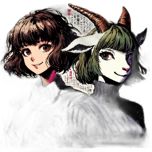 mask, dragon, creature, staff transparent PNG cut-out